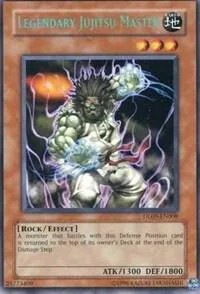 Legendary Jujitsu Master Blue DL09-EN008 Yu-Gi-Oh card from Duelist League Promo