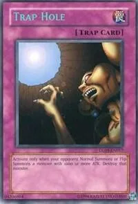 Trap Hole Blue DL09-EN017 Yu-Gi-Oh card from Duelist League Promo