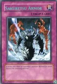 Sakuretsu Armor Blue DL09-EN018 Yu-Gi-Oh card from Duelist League Promo