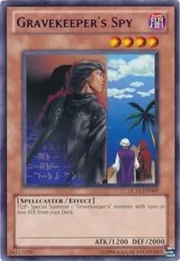 Gravekeeper's Spy Red DL11-EN009 Yu-Gi-Oh card from Duelist League Promo