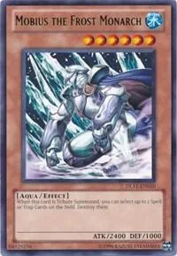 Mobius the Frost Monarch Red DL11-EN010 Yu-Gi-Oh card from Duelist League Promo