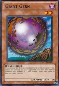 Giant Germ Red DL12-EN003 Yu-Gi-Oh card from Duelist League Promo
