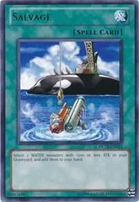 Salvage Red DL12-EN014 Yu-Gi-Oh card from Duelist League Promo