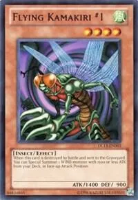 Flying Kamakiri 1 Red DL13-EN003 Yu-Gi-Oh card from Duelist League Promo