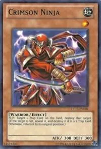 Crimson Ninja Red DL13-EN004 Yu-Gi-Oh card from Duelist League Promo