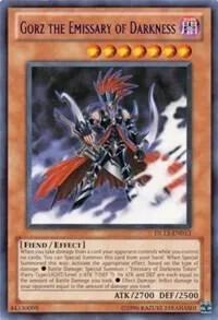 Gorz the Emissary of Darkness Red DL13-EN013 Yu-Gi-Oh card from Duelist League Promo