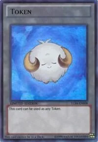 Token: Lamb White LC04-EN008 Yu-Gi-Oh card from Legendary Collection 4: Joey's World