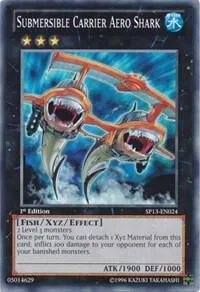 Submersible Carrier Aero Shark SP13-EN024 Yu-Gi-Oh card from Star Pack 2013