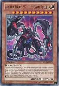 Arcana Force EX - The Dark Ruler SP13-EN043 1st Edition Yu-Gi-Oh card from Star Pack 2013