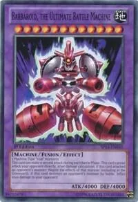 Barbaroid, the Ultimate Battle Machine SP13-EN045 1st Edition Yu-Gi-Oh card from Star Pack 2013