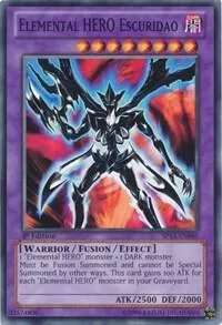Elemental HERO Escuridao SP13-EN046 Unlimited Yu-Gi-Oh card from Star Pack 2013