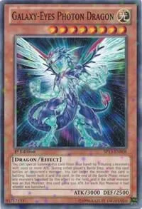 Galaxy-Eyes Photon Dragon Starfoil SP13-EN008 1st Edition Yu-Gi-Oh card from Star Pack 2013