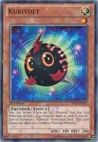 Kurivolt Starfoil SP13-EN013 Yu-Gi-Oh card from Star Pack 2013