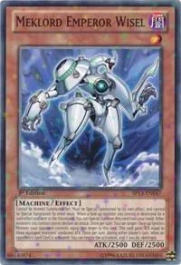 Meklord Emperor Wisel Starfoil SP13-EN047 Yu-Gi-Oh card from Star Pack 2013
