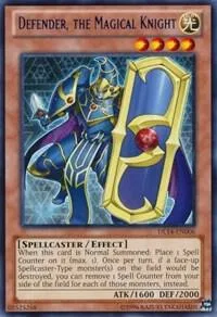 Defender, the Magical Knight Red DL14-EN006 Yu-Gi-Oh card from Duelist League Promo