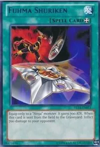 Fuhma Shuriken Red DL14-EN011 Yu-Gi-Oh card from Duelist League Promo