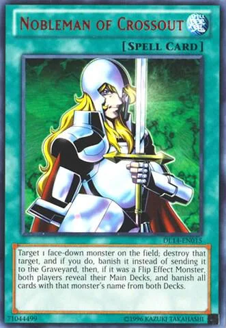 Nobleman of Crossout Red DL14-EN015 Yu-Gi-Oh card from Duelist League Promo