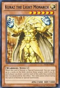 Kuraz the Light Monarch Blue DL16-EN004 Yu-Gi-Oh card from Duelist League Promo