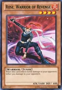 Rose, Warrior of Revenge Green DL16-EN005 Yu-Gi-Oh card from Duelist League Promo