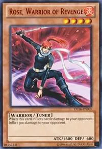 Rose, Warrior of Revenge Red DL16-EN005 Yu-Gi-Oh card from Duelist League Promo