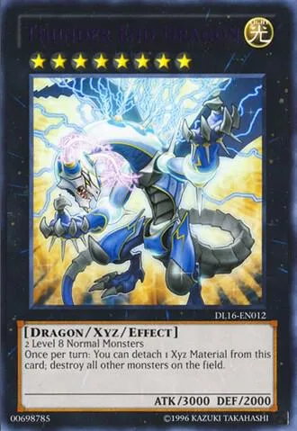 Thunder End Dragon Purple DL16-EN012 Yu-Gi-Oh card from Duelist League Promo