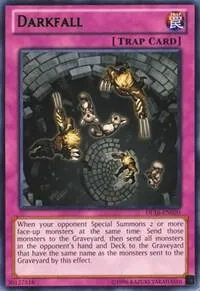 Darkfall Green DL16-EN020 Yu-Gi-Oh card from Duelist League Promo