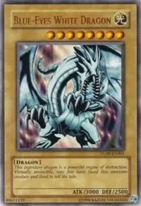 Blue-Eyes White Dragon Bronze DL09-EN001 Yu-Gi-Oh card from Duelist League Promo
