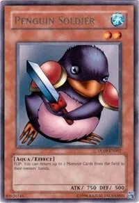 Penguin Soldier Green DL09-EN002 Yu-Gi-Oh card from Duelist League Promo