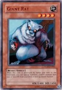 Giant Rat Bronze DL09-EN005 Yu-Gi-Oh card from Duelist League Promo