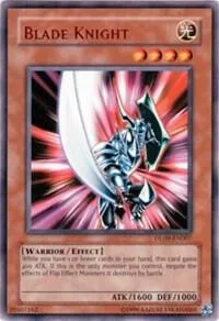 Blade Knight Bronze DL09-EN007 Yu-Gi-Oh card from Duelist League Promo