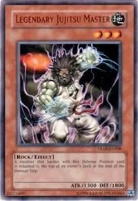 Legendary Jujitsu Master Bronze DL09-EN008 Yu-Gi-Oh card from Duelist League Promo