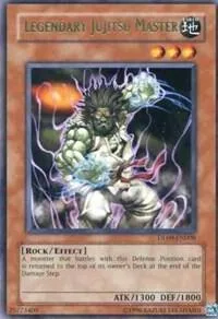 Legendary Jujitsu Master Green DL09-EN008 Yu-Gi-Oh card from Duelist League Promo