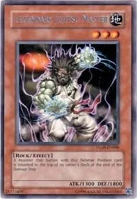 Legendary Jujitsu Master Silver DL09-EN008 Yu-Gi-Oh card from Duelist League Promo
