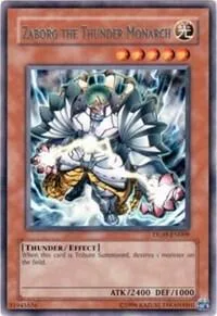 Zaborg the Thunder Monarch Green DL09-EN009 Yu-Gi-Oh card from Duelist League Promo