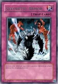 Sakuretsu Armor Green DL09-EN018 Yu-Gi-Oh card from Duelist League Promo