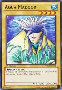 Aqua Madoor YSKR-EN002 1st Edition Yu-Gi-Oh card from Starter Deck: Kaiba Reloaded