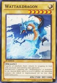 Wattaildragon YSKR-EN012 Yu-Gi-Oh card from Starter Deck: Kaiba Reloaded