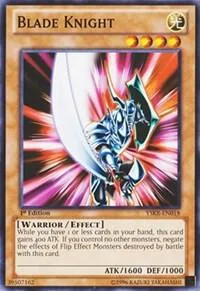 Blade Knight YSKR-EN018 Unlimited Yu-Gi-Oh card from Starter Deck: Kaiba Reloaded