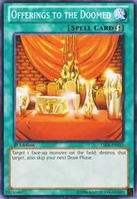 Offerings to the Doomed YSKR-EN033 Unlimited Yu-Gi-Oh card from Starter Deck: Kaiba Reloaded