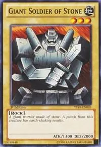 Giant Soldier of Stone YSYR-EN003 Unlimited Yu-Gi-Oh card from Starter Deck: Yugi Reloaded