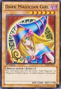 Dark Magician Girl YSYR-EN011 1st Edition Yu-Gi-Oh card from Starter Deck: Yugi Reloaded