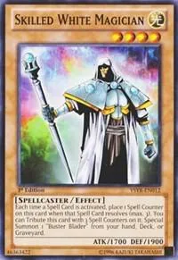 Skilled White Magician YSYR-EN012 1st Edition Yu-Gi-Oh card from Starter Deck: Yugi Reloaded