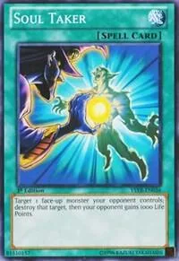 Soul Taker YSYR-EN036 Unlimited Yu-Gi-Oh card from Starter Deck: Yugi Reloaded