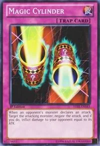 Magic Cylinder YSYR-EN043 1st Edition Yu-Gi-Oh card from Starter Deck: Yugi Reloaded