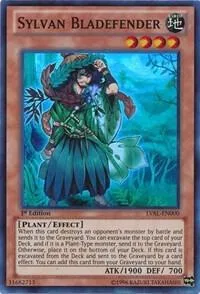 Sylvan Bladefender LVAL-EN000 Yu-Gi-Oh card from Legacy of the Valiant