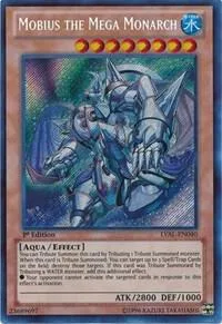 Mobius the Mega Monarch LVAL-EN040 Unlimited Yu-Gi-Oh card from Legacy of the Valiant