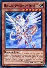 Hieratic Dragon of Tefnuit AP01-EN008 Yu-Gi-Oh card from Astral Pack 1