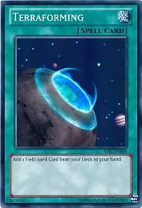 Terraforming AP01-EN009 Yu-Gi-Oh card from Astral Pack 1