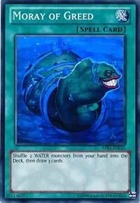 Moray of Greed AP01-EN010 Yu-Gi-Oh card from Astral Pack 1