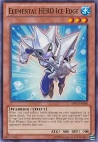 Elemental HERO Ice Edge AP01-EN018 Yu-Gi-Oh card from Astral Pack 1